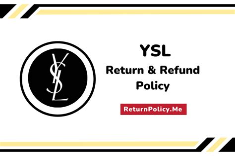 ysl return policy in store|ysl contact.